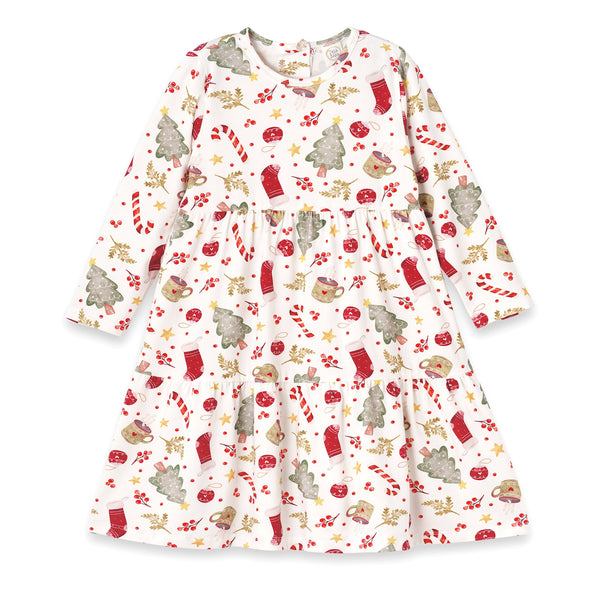 girls-christmas-dress-bamboo-holiday-tiered-twirl-dress-noel Sophia's StyleBaby Girl Clothes-1
